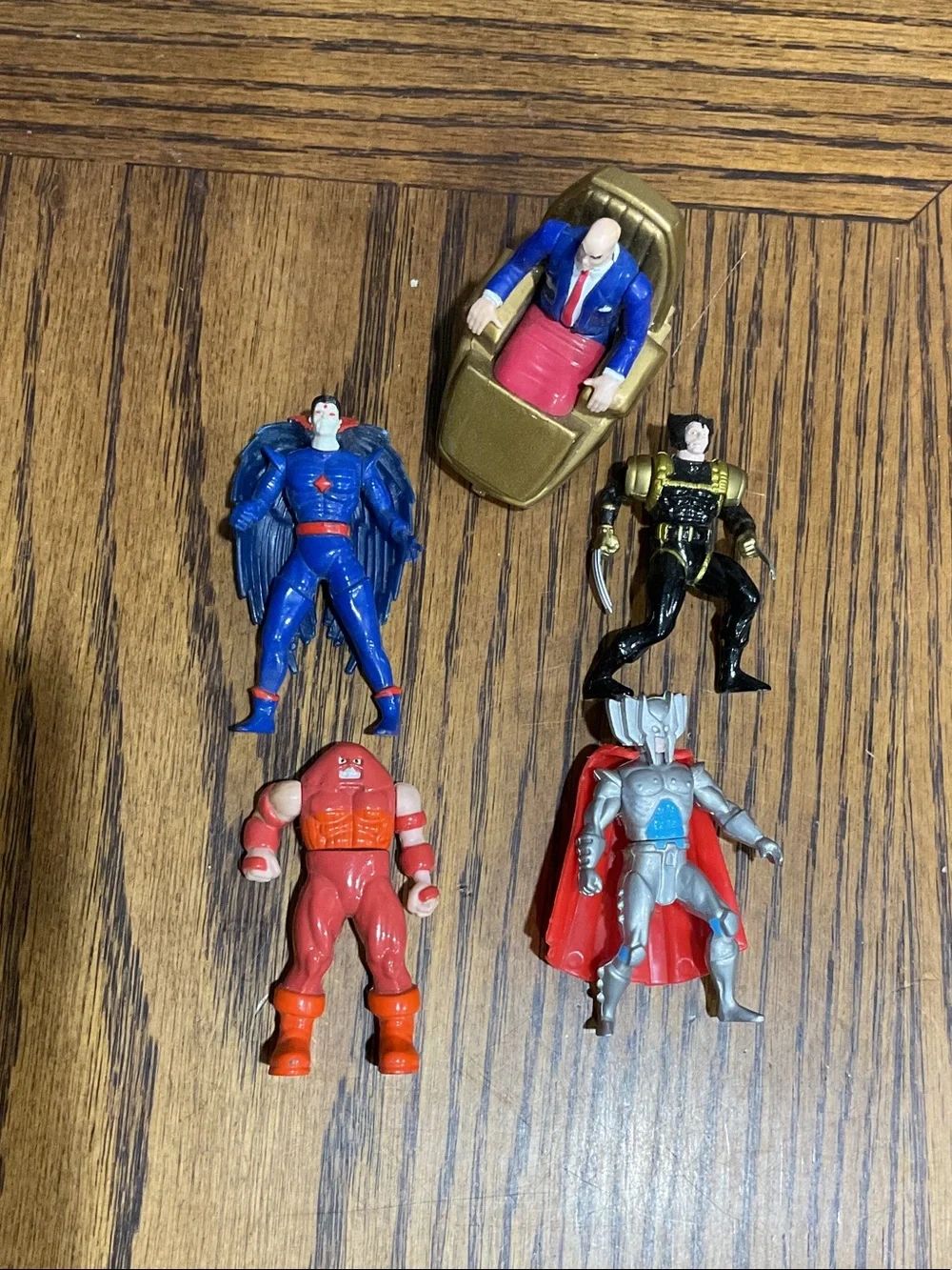 13 Marvel X-men from 1994 “Steel Mutants” line diecast metal, poseable
